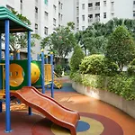 Spacious 2Br Green Bay Pluit Apartment By Travelio